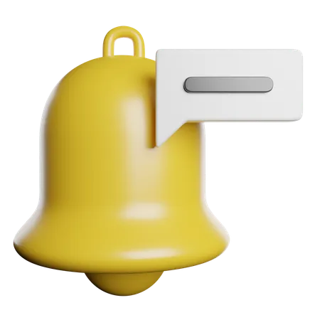 Benachrichtigung  3D Icon