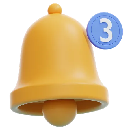 Benachrichtigung  3D Icon