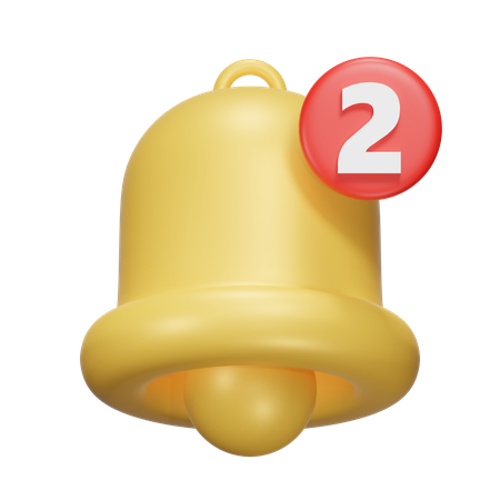 Benachrichtigung 2  3D Icon