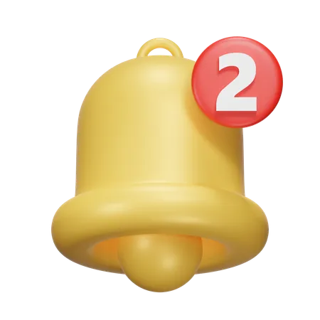 Benachrichtigung 2  3D Icon