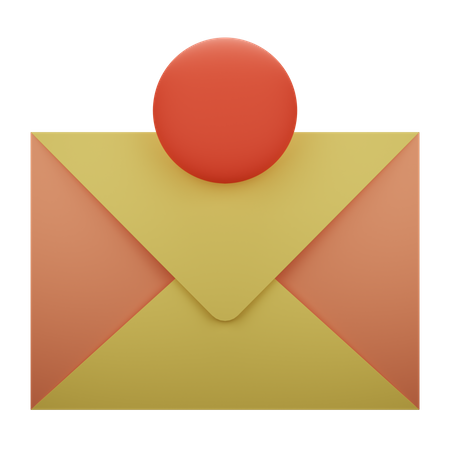 Benachrichtigung  3D Icon