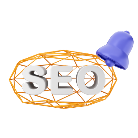 Benachrichtigungs-SEO  3D Icon