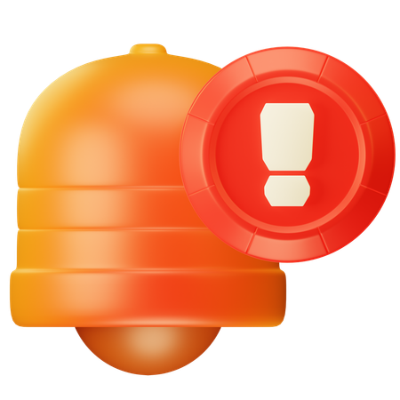 Benachrichtigungsalarm  3D Icon