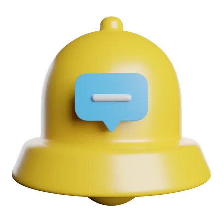 Benachrichtigungsglocke  3D Icon