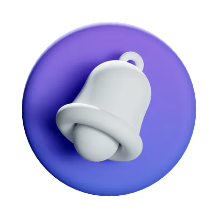 Benachrichtigungsglocke  3D Icon