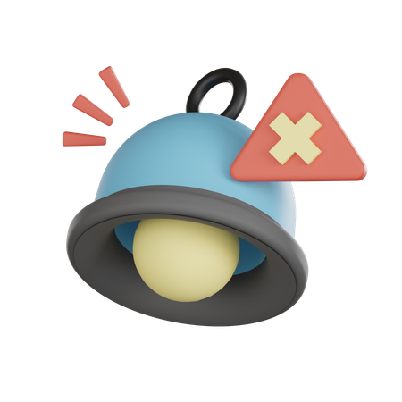 Benachrichtigungsglocke  3D Icon