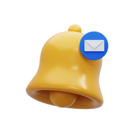 Benachrichtigungsmail  3D Icon