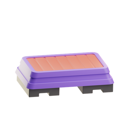 Bench  3D Icon