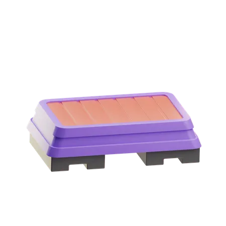 Bench  3D Icon