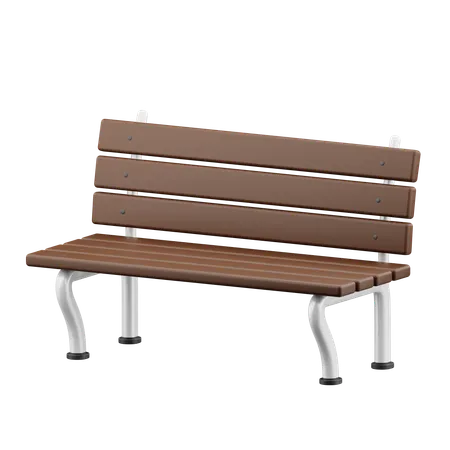 Bench  3D Icon