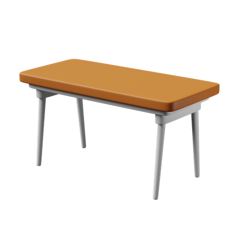 Bench  3D Icon