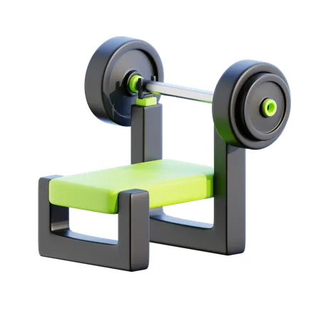 Bench press  3D Icon