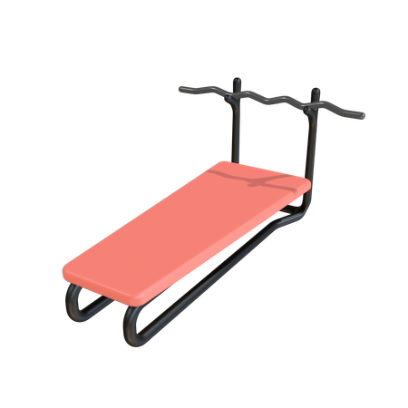 Bench Press  3D Icon