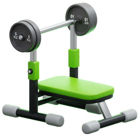 BENCH PRESS  3D Icon