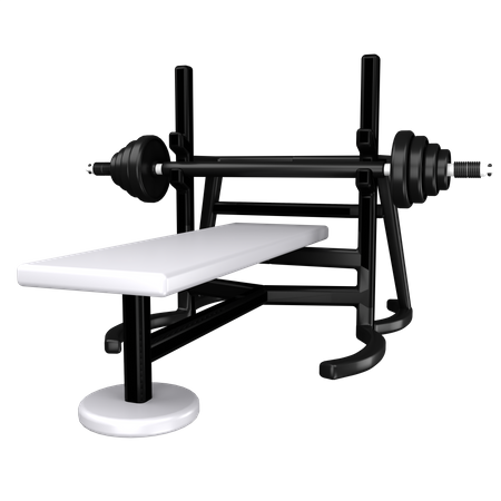 Bench Press  3D Icon