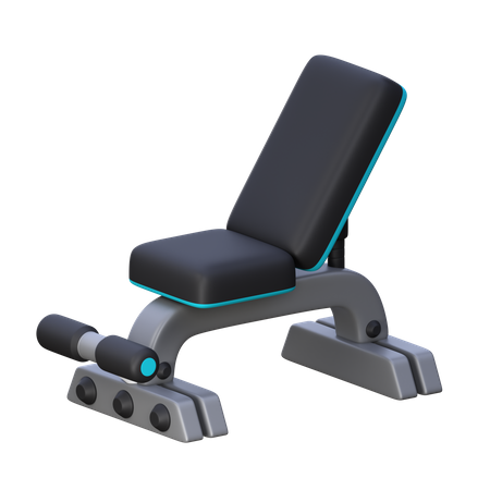 Bench Press  3D Icon
