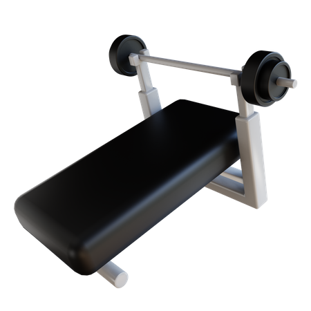 Bench Press  3D Icon