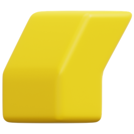 Bend Abstract Shape  3D Icon