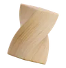 Bendy Rectangle Wooden Abstract Shape