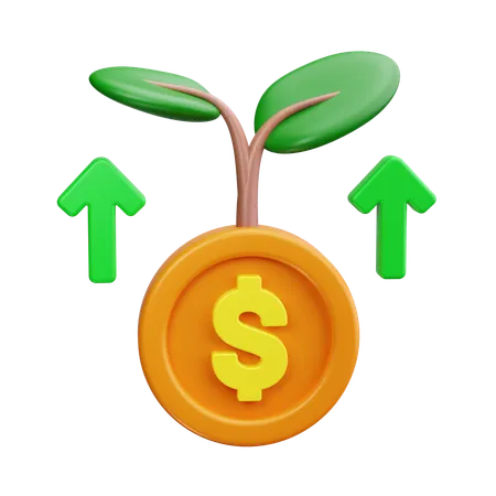 Profit  3D Icon