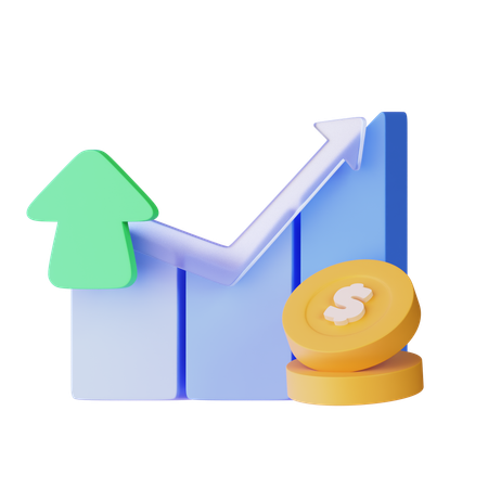 Profit  3D Icon