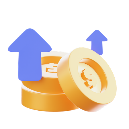 Profit  3D Icon