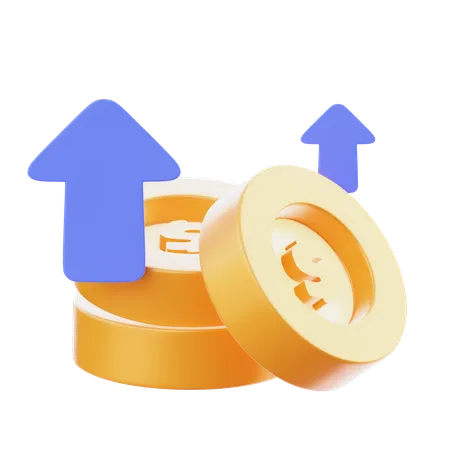 Profit  3D Icon