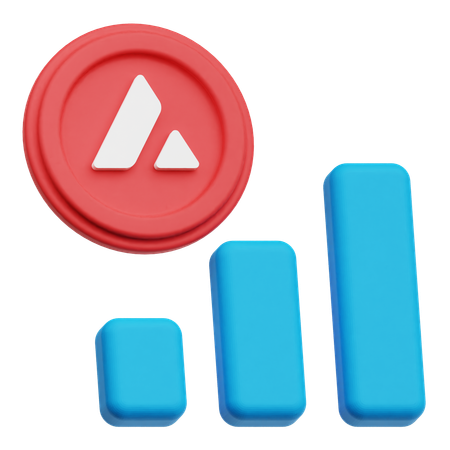 Beneficio por avalancha  3D Icon
