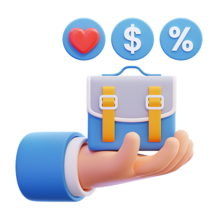 BENEFITS  3D Icon