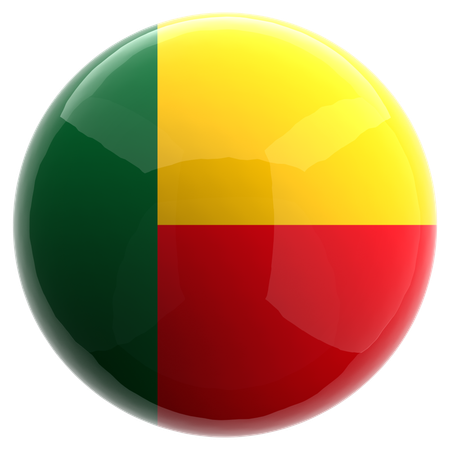 Bénin  3D Icon