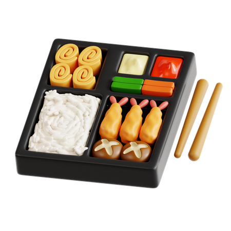 Bento  3D Icon