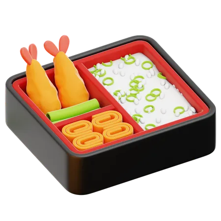 弁当  3D Icon