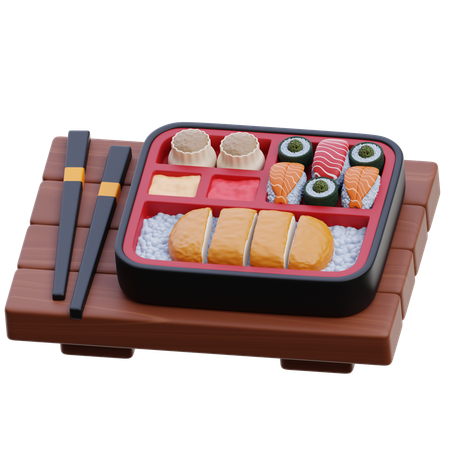 弁当  3D Icon