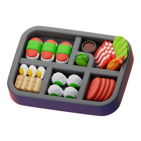 弁当  3D Icon