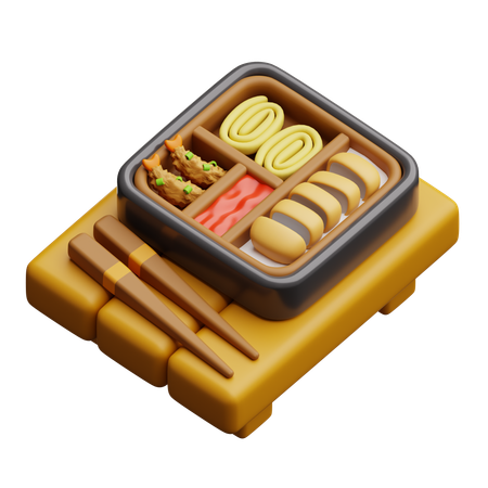 Bento  3D Icon