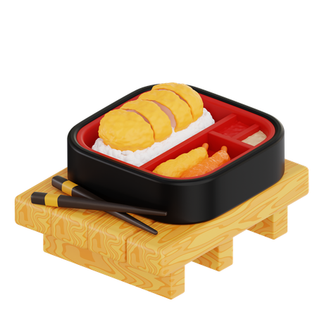 Bento  3D Icon