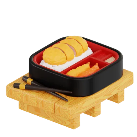 Bento  3D Icon