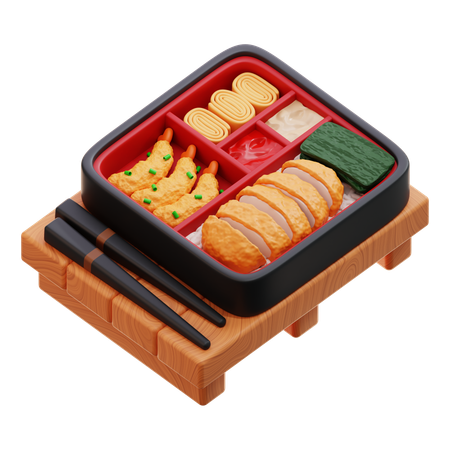 Bento  3D Icon