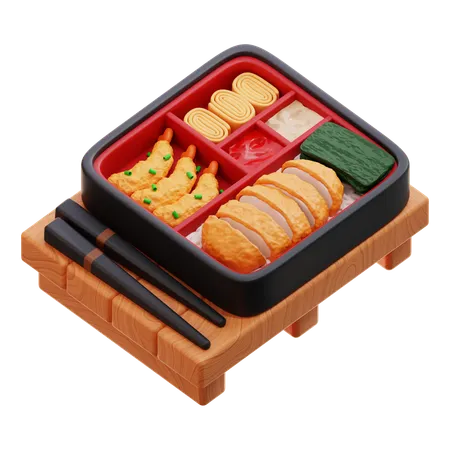 Bento  3D Icon