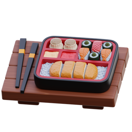 Bento  3D Icon