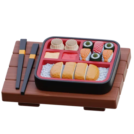 Bento  3D Icon