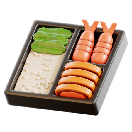 Bento  3D Icon