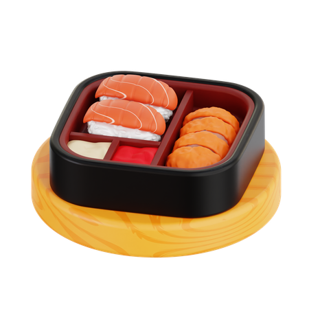 Bento  3D Icon