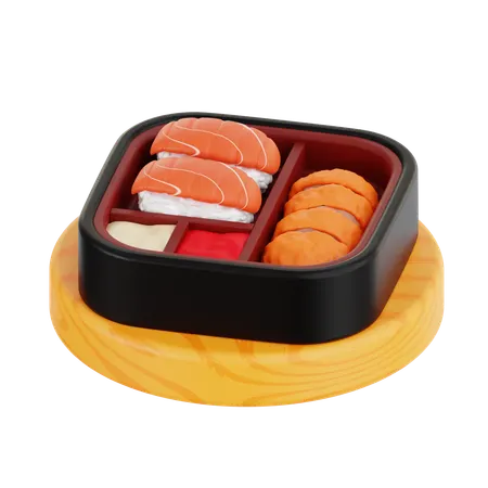 Bento  3D Icon