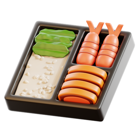Bento  3D Icon