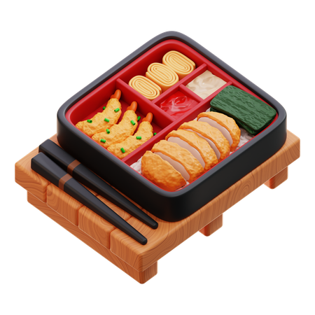 Bento  3D Icon