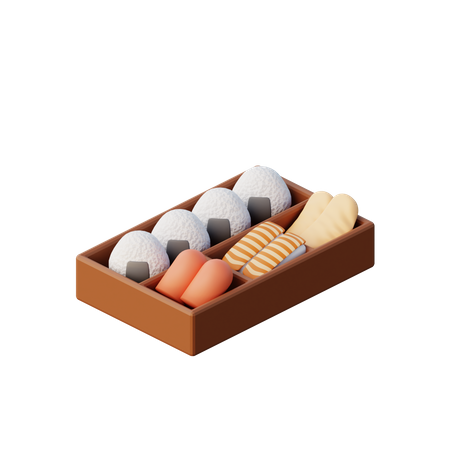 Bento  3D Illustration