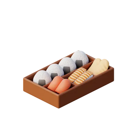 Bento  3D Illustration