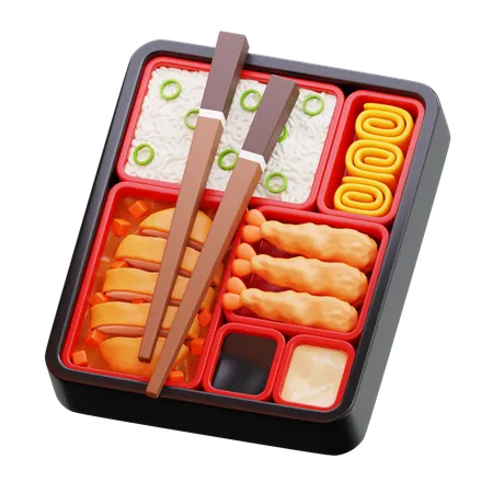 弁当箱  3D Icon