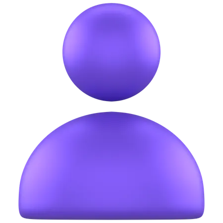 Benutzer  3D Icon